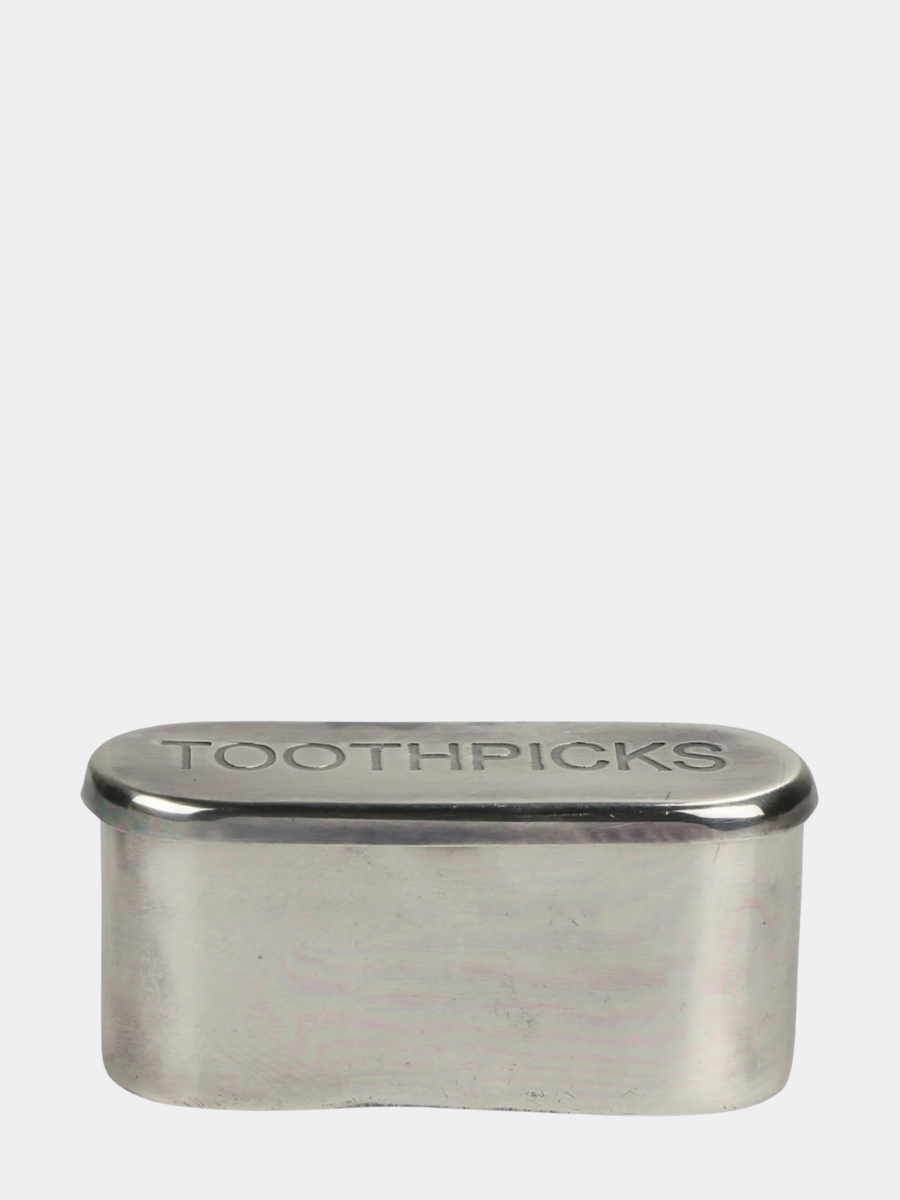 Silver Toothpick Holder – Canteen Lifestyle & Design LLC