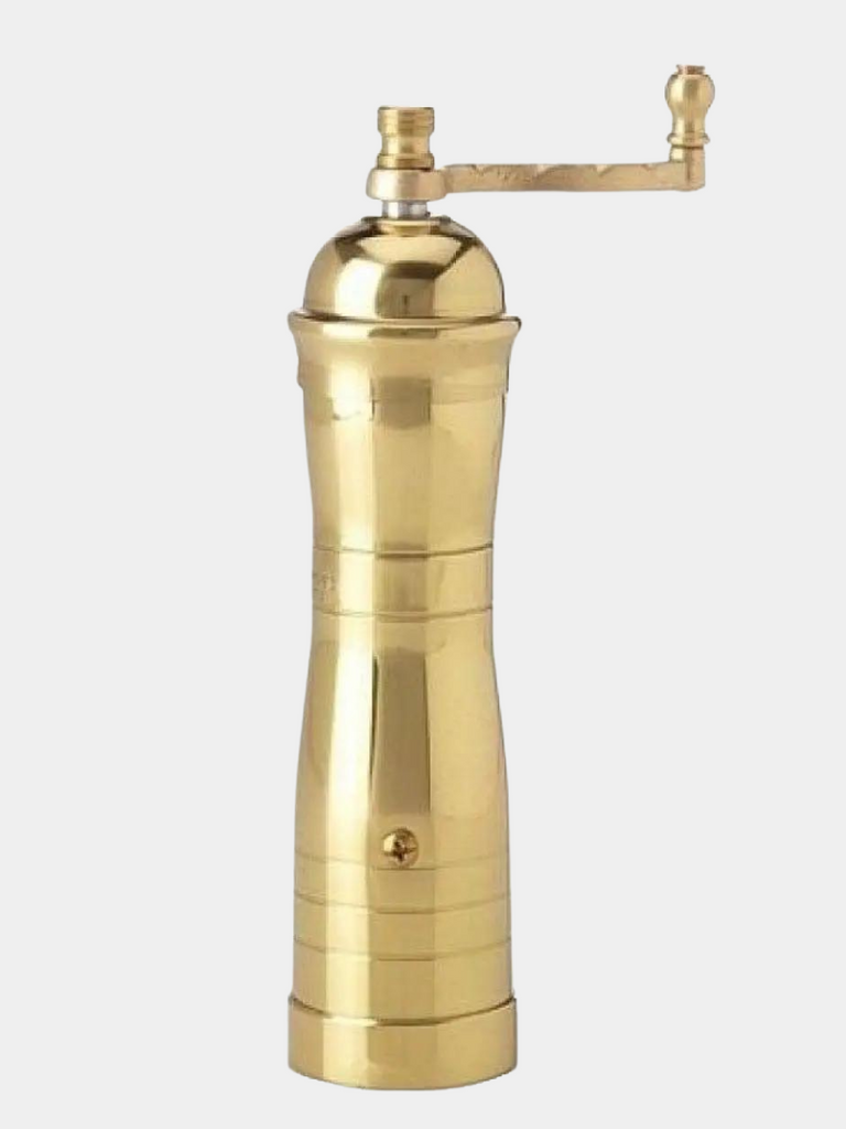 Crete Brass Pepper and Salt Grinder 8” and 9”